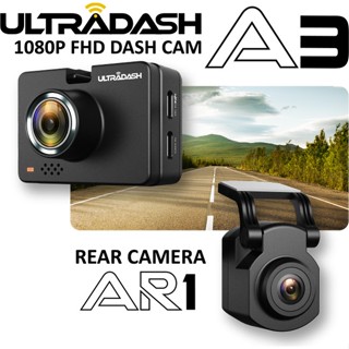ULTRADASH A3 + AR1 前後雙鏡頭行車記錄器 (降壓線版)
