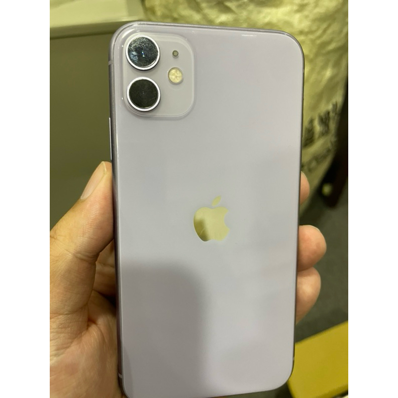 蘋果原廠公司貨 Apple IPhone 11 64G 紫色 右下小傷
