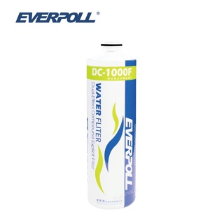 EVERPOLL單道雙效複合式淨水器DC-1000F濾心雙效淨化有效過濾重金屬DC1000F濾芯