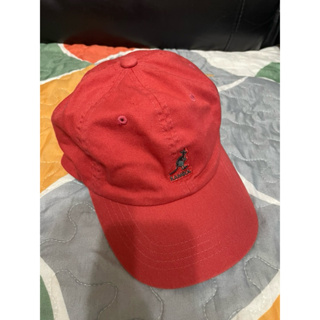 Kangol 正品 棒球帽 鴨舌帽 遮陽帽 袋鼠牌 紅色棒球帽