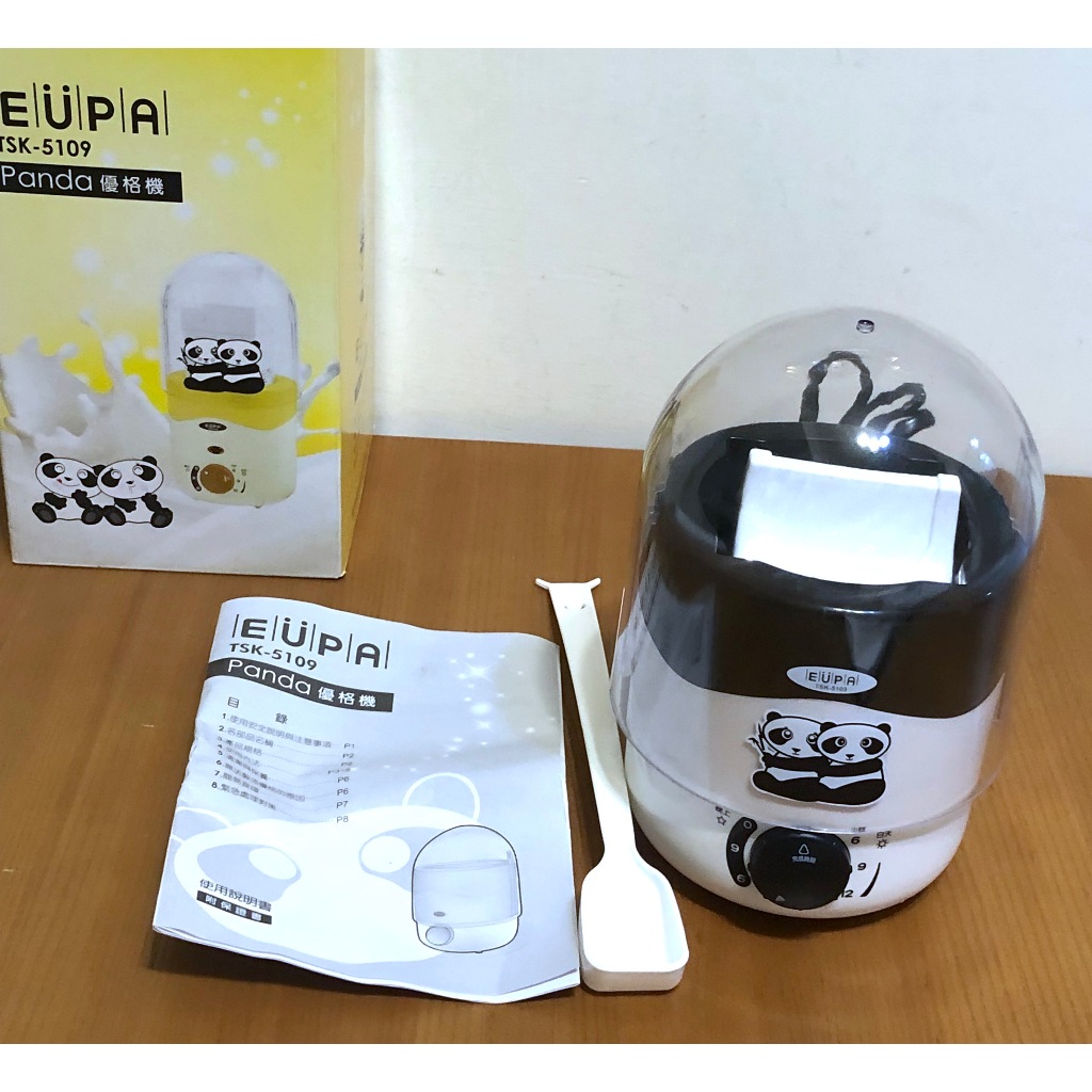 優柏 EUPA TSK-5109 Panda 趴趴熊優格製造機 酸奶機 奶酪製造機 燦坤電器