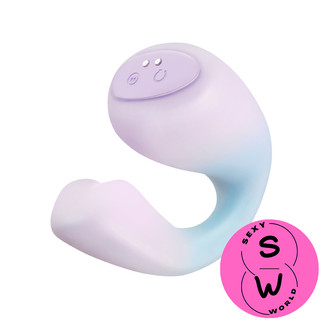 OSUGA｜水漫波｜雙馬達跳蛋 極光紫 震動球 自慰套 情趣用品 成人玩具 Sexy world