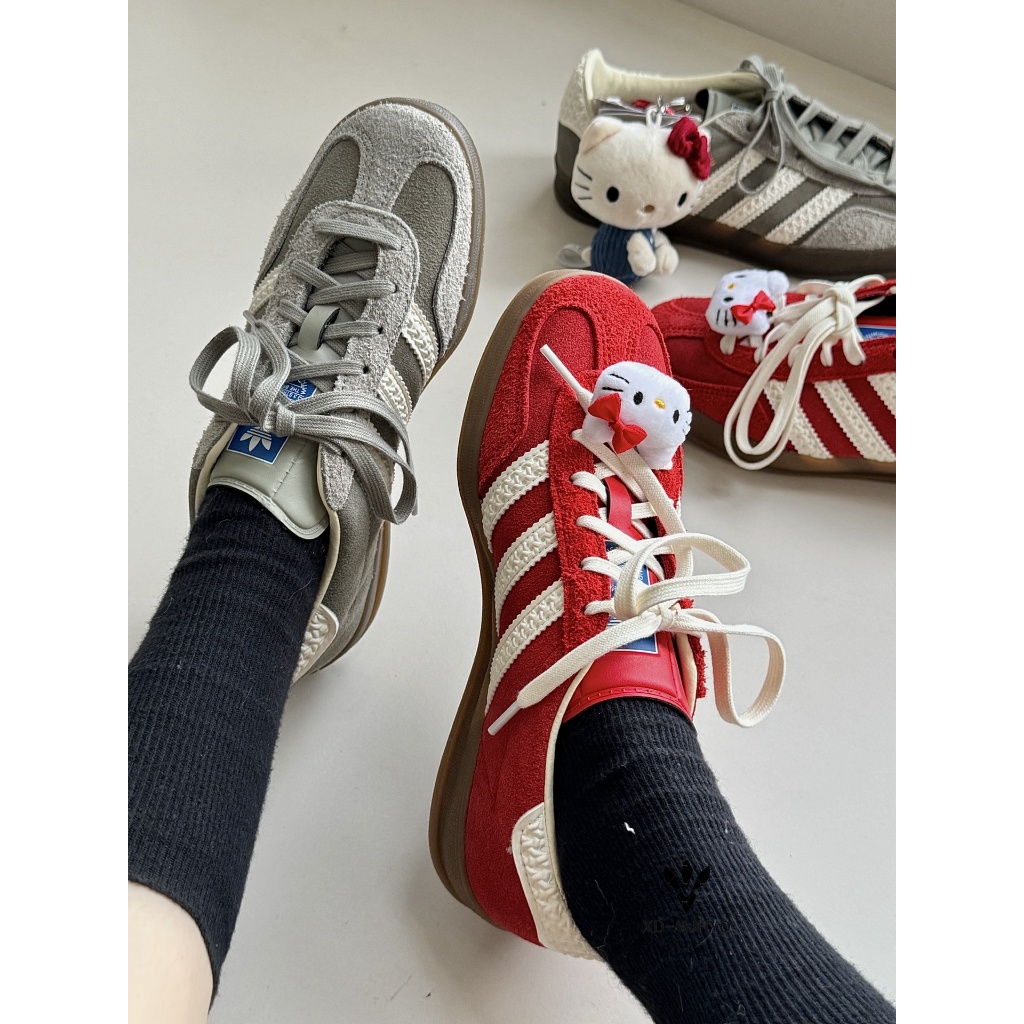 【XD】Adidas Originals Gazelle Indoor 元祖灰 紅色 男女鞋 IF1807 IF1808