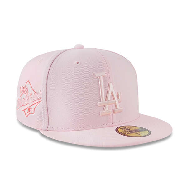 【NEW ERA】MLB 道奇 1988世界大賽 粉紅 59FIFTY 大谷翔平 山本由伸【ANGEL NEW ERA】