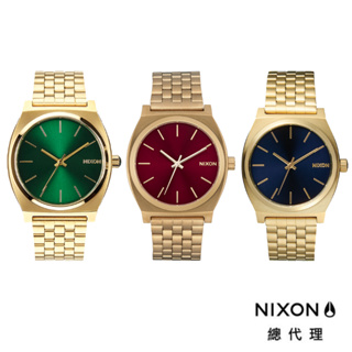 NIXON TIME TELLER 小金綠 小金藍 小金紅 手錶 男錶 女錶 石英錶 熱銷款 送男友 送女友 A045
