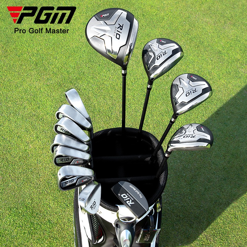 PGM高爾夫球桿全套12隻裝男士套桿半套桿鈦金一號木不銹鋼鐵桿組高爾夫球具組