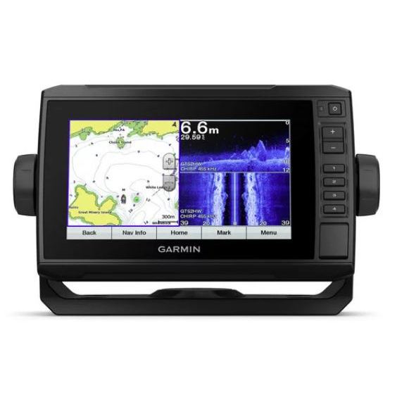 Garmin ECHOMAP Plus 75sv  7吋觸控螢幕導航魚探機 含海圖 中文介面 聲納複合機 (可加購探頭)