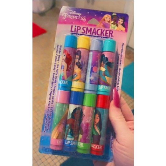 🔥現貨🔥 🇺🇸美國代購 Lip Smacker 迪士尼公主系列護唇膏 Disney Princess