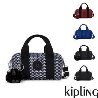 Kipling輕巧圓筒手提肩背兩用包-BINA MINI(多款任選)