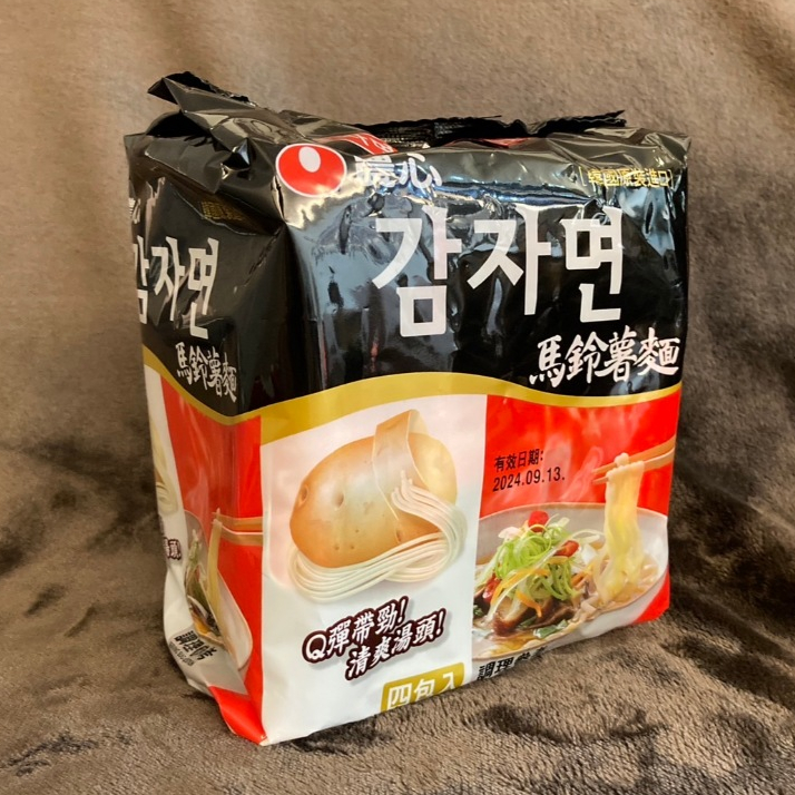 [破盤激安價] 韓國 農心 袋裝麵系列 馬鈴薯麵 四包裝 400g