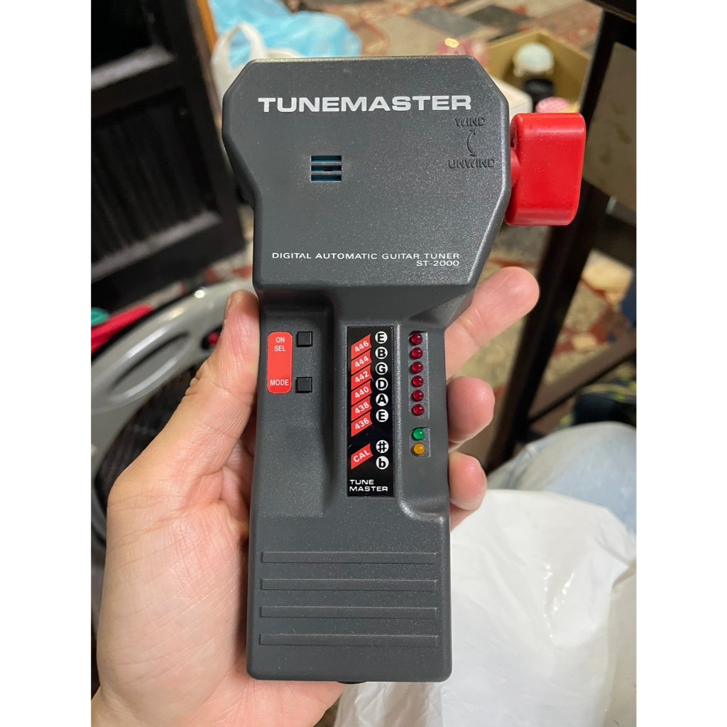 【吉兒二手商店】Tunemaster ST-2000 自動吉他調音器 電吉他調音器 加拿大製