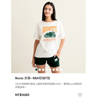 Roots 女裝-RBA短袖T恤