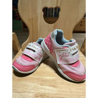 [8成新］Hello Kitty粉色女童鞋（15cm)
