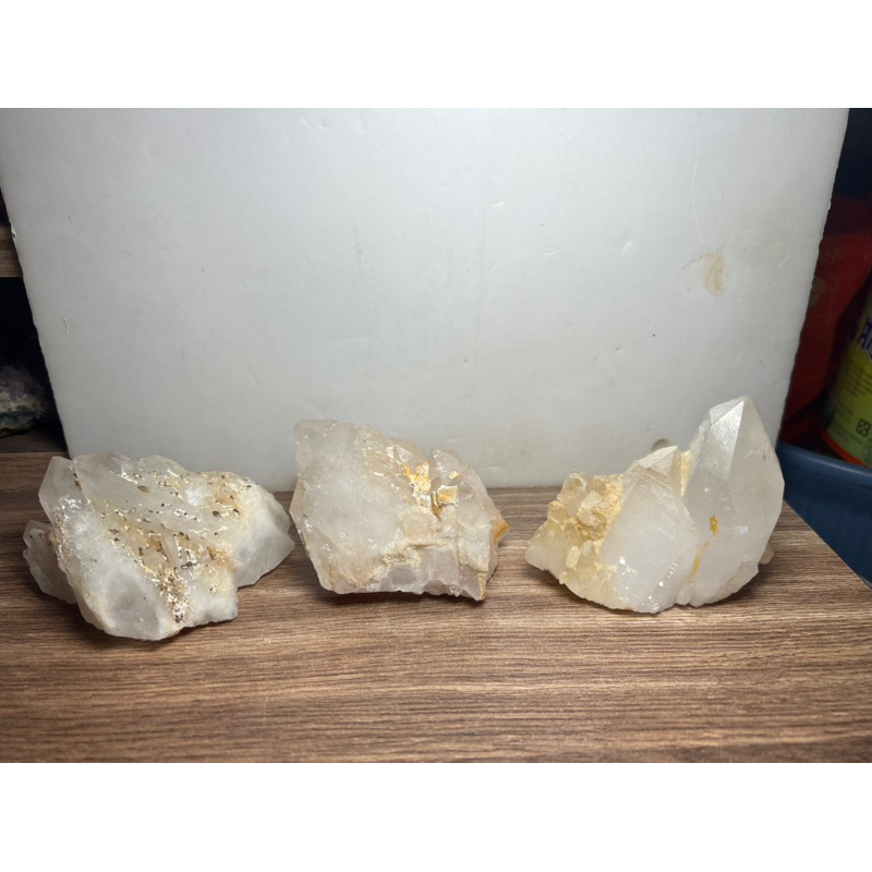 天然白水晶骨幹造型原礦