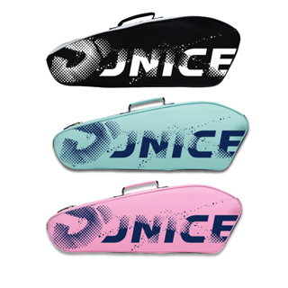 新款上市【JNICE久奈司】果凍三支裝球袋 羽毛球拍袋 球拍袋 球拍包 收納包 羽毛球 (點點藍/點點粉)