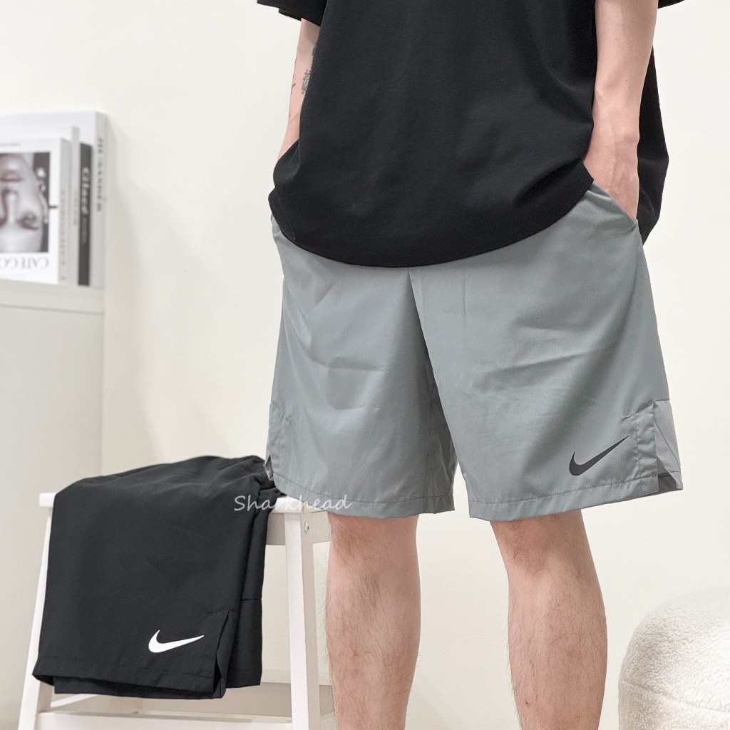 【Sharkhead】現貨 Nike Shorts 涼感短褲 透氣 速乾 串標 運動短褲 DM6618-010 084