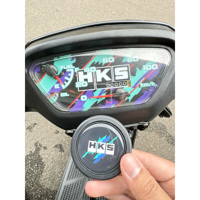 全新品 HKS樣式喇叭蓋含螺絲，墊片，線