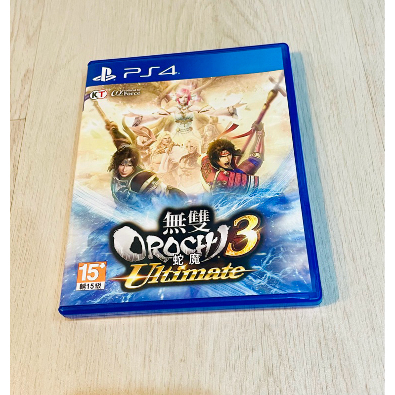 PS4蛇魔無雙3U終極版，中文封面「二手良品」