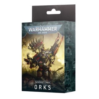 【戰鎚40K】Orks: Datasheet Cards (English) - 歐克蠻人數據卡(英文版)
