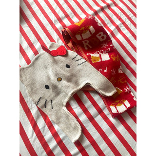 hello Kitty 毛帽圍巾🧣