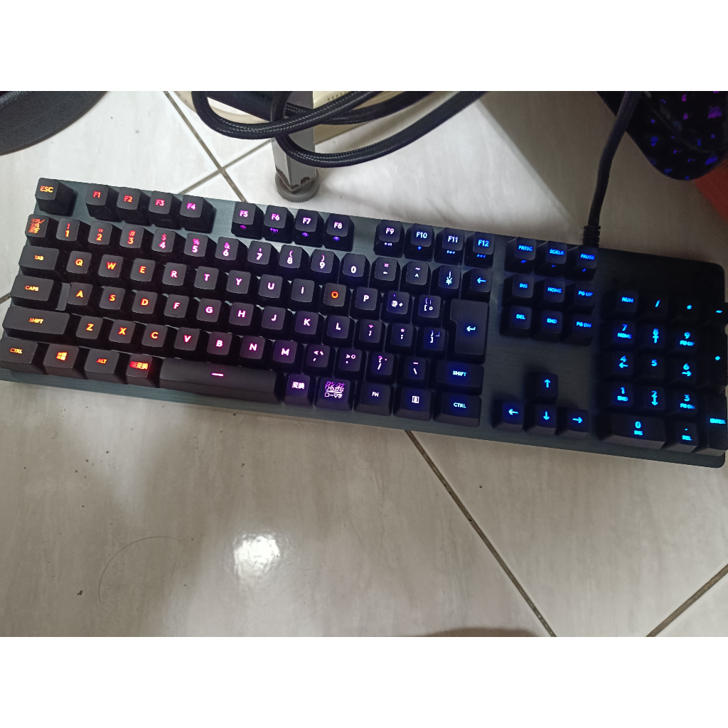 羅技 Logitech G512 GX青軸 二手鬼鍵壞板 殺豬便宜賣