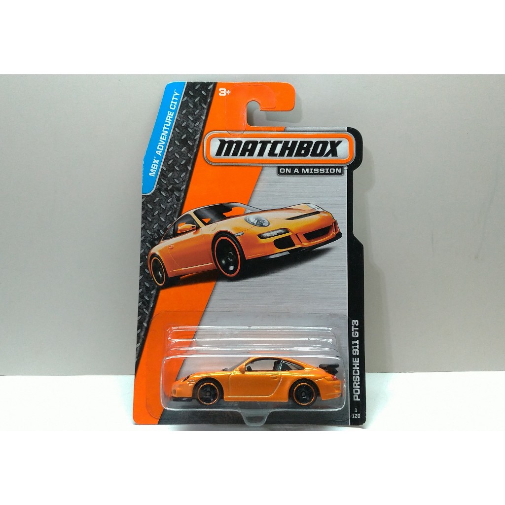 絕版 全新 MATCHBOX 火柴盒 PORSCHE 911 GT3 保時捷 跑車 超跑