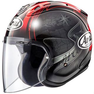 Arai VZ-RAM 3/4罩 安全帽 彩繪 HARADA TOUR BLACK -【萬勝騎士裝備】