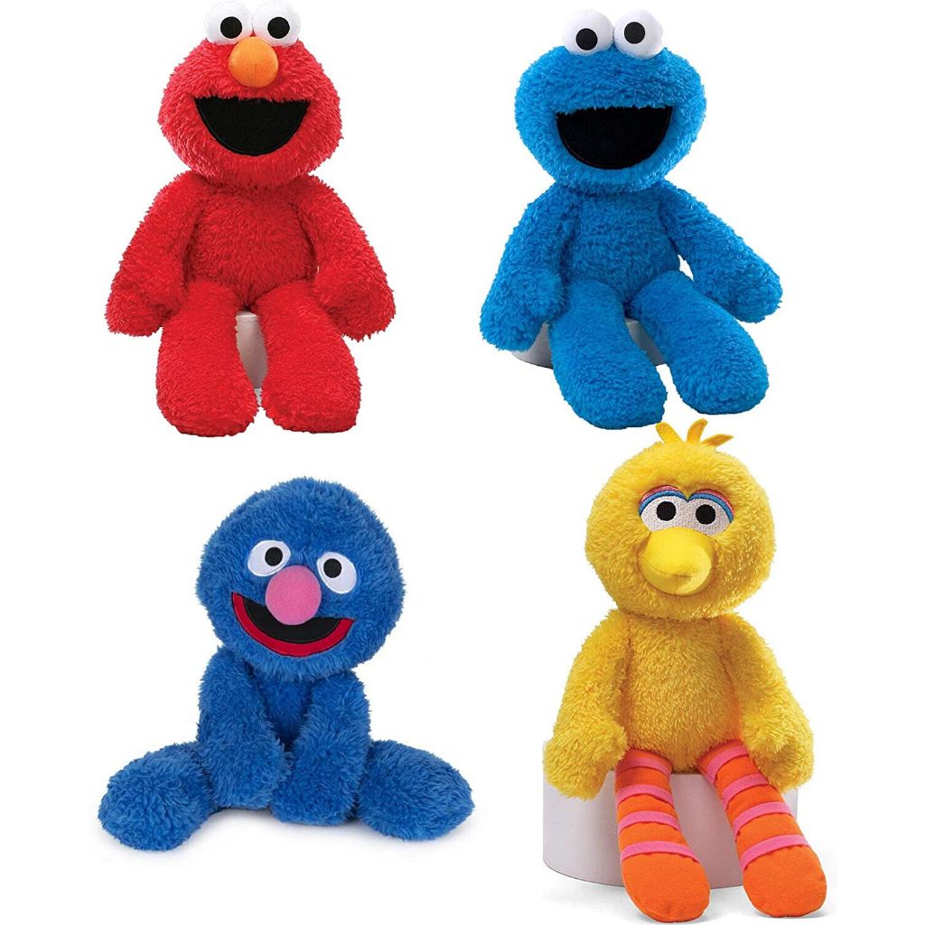 HappyHour: 現貨 特惠*美國購回正品 Gund 芝麻街  Elmo / 餅乾怪獸 大鳥 玩偶