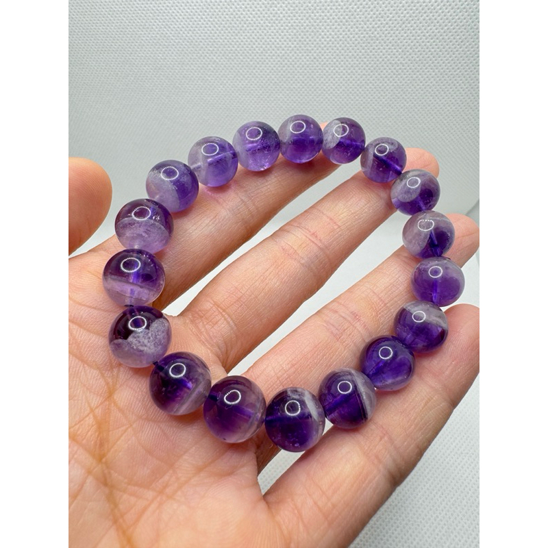 特殊品 幻影 半盆紫水晶🔮手珠 手鍊