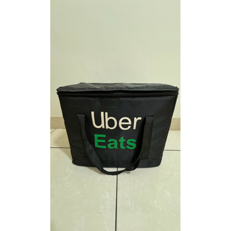 Uber eat外送袋（輕巧版）可放置機車腳踏墊