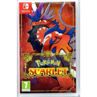 {瓜瓜皮}中古品 NS Switch 中文版 精靈寶可夢 神奇寶貝 朱(遊戲都能回收)