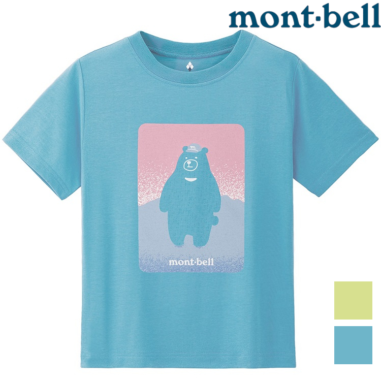 Mont-Bell Wickron 兒童排汗衣 1114816 BEAR 小熊