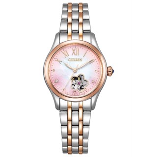 【CITIZEN 星辰】 LADYS系列 櫻花限定機械腕錶PR1044-87Y 28.5mm 現代鐘錶