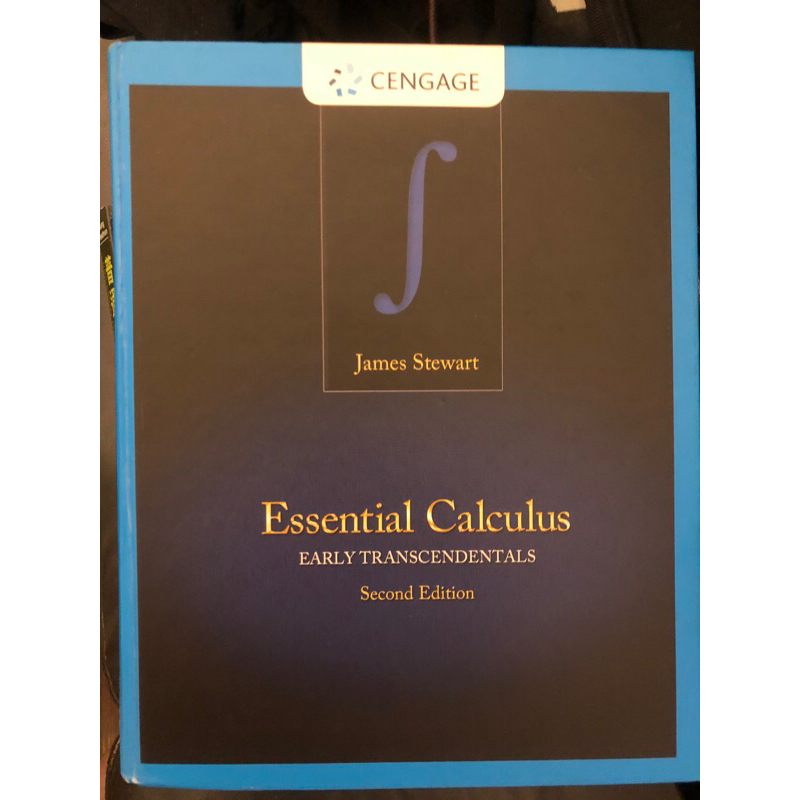 James Stewart Essential Calculus 微積分 8成新