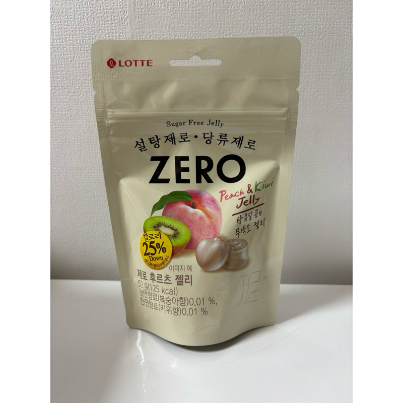 韓國 Lotte無糖水果軟糖ZERO