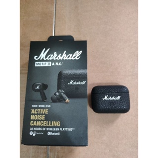 Marshall Motif II A.N.C. 真無線降噪藍牙耳機 - 經典黑（二手保內）