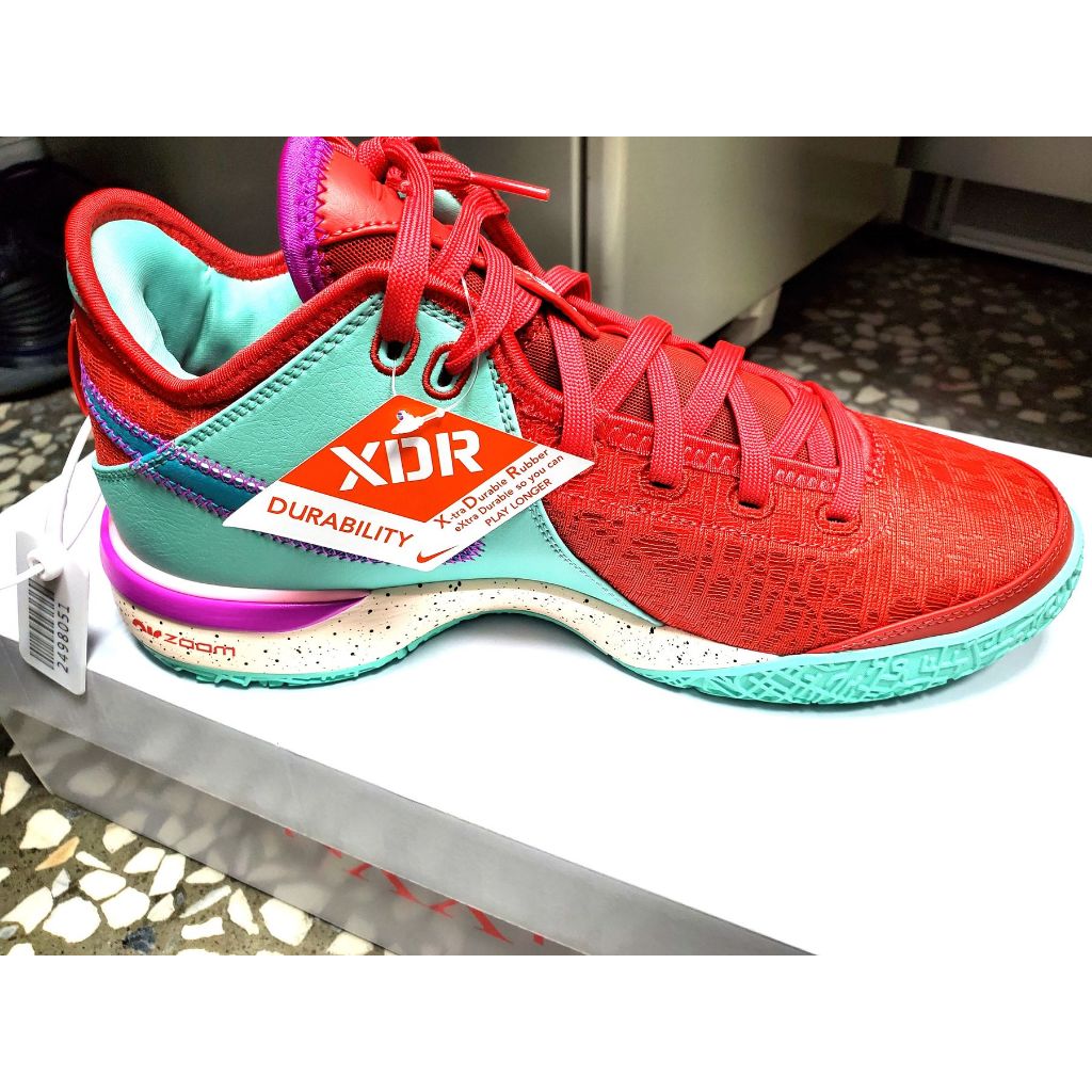全新 Nike Zoom LeBron NXXT 男us8.5 紅 LBJ 籃球鞋 高雄可約面交