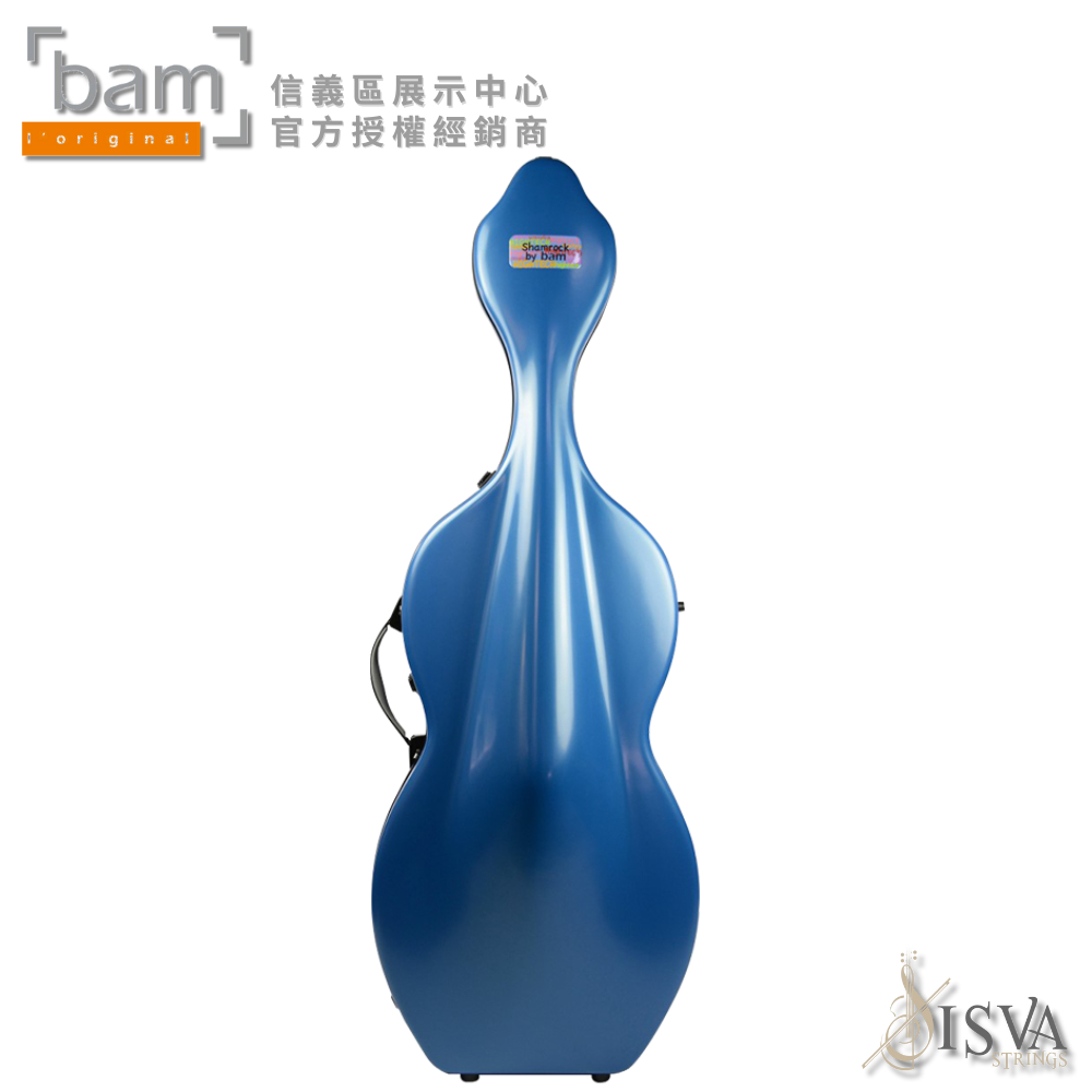 【ISVA Strings】法國原裝BAM大提琴盒 SHAMROCK 三葉草系列 1003XLB 原廠公司貨保固兩年