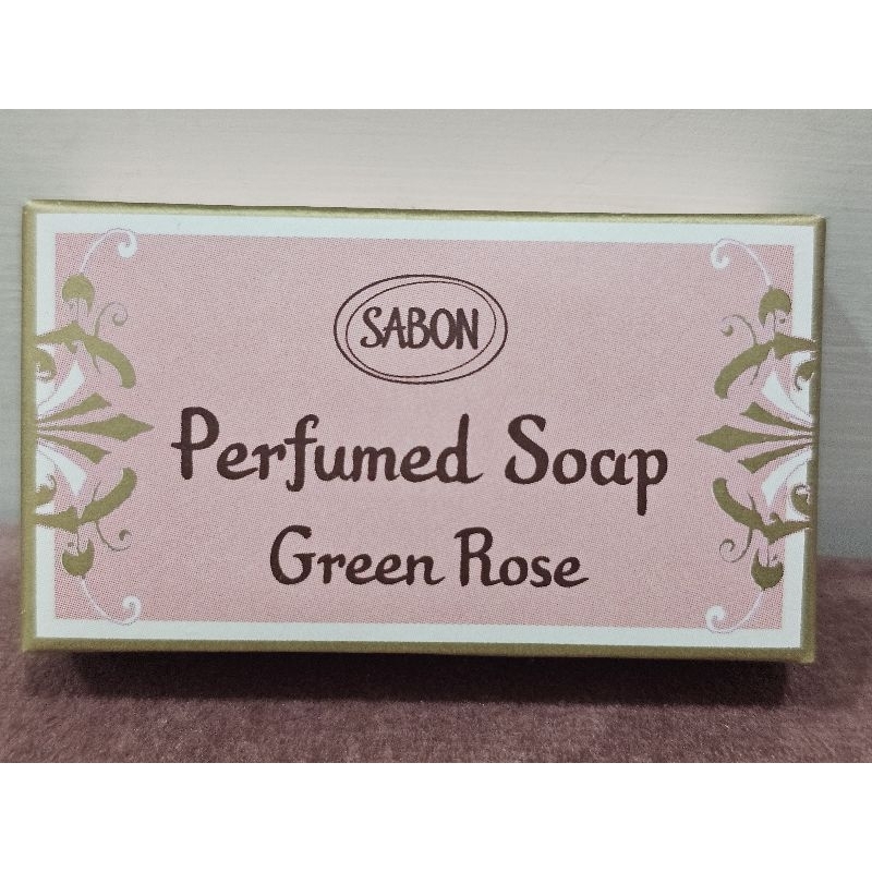 【專櫃正貨】SABON - 以色列綠玫瑰棕櫚油香氛皂25g【全新，未拆封，未使用過】