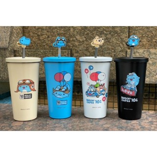 7-11 現貨 咖波不鏽鋼吸管杯 咖波不鏽鋼杯 咖波杯 咖波水杯 外盒會拆封檢查 600ml