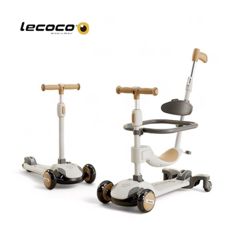 現貨 Lecoco樂卡 滑步車 平衡車 滑板車 推行車
