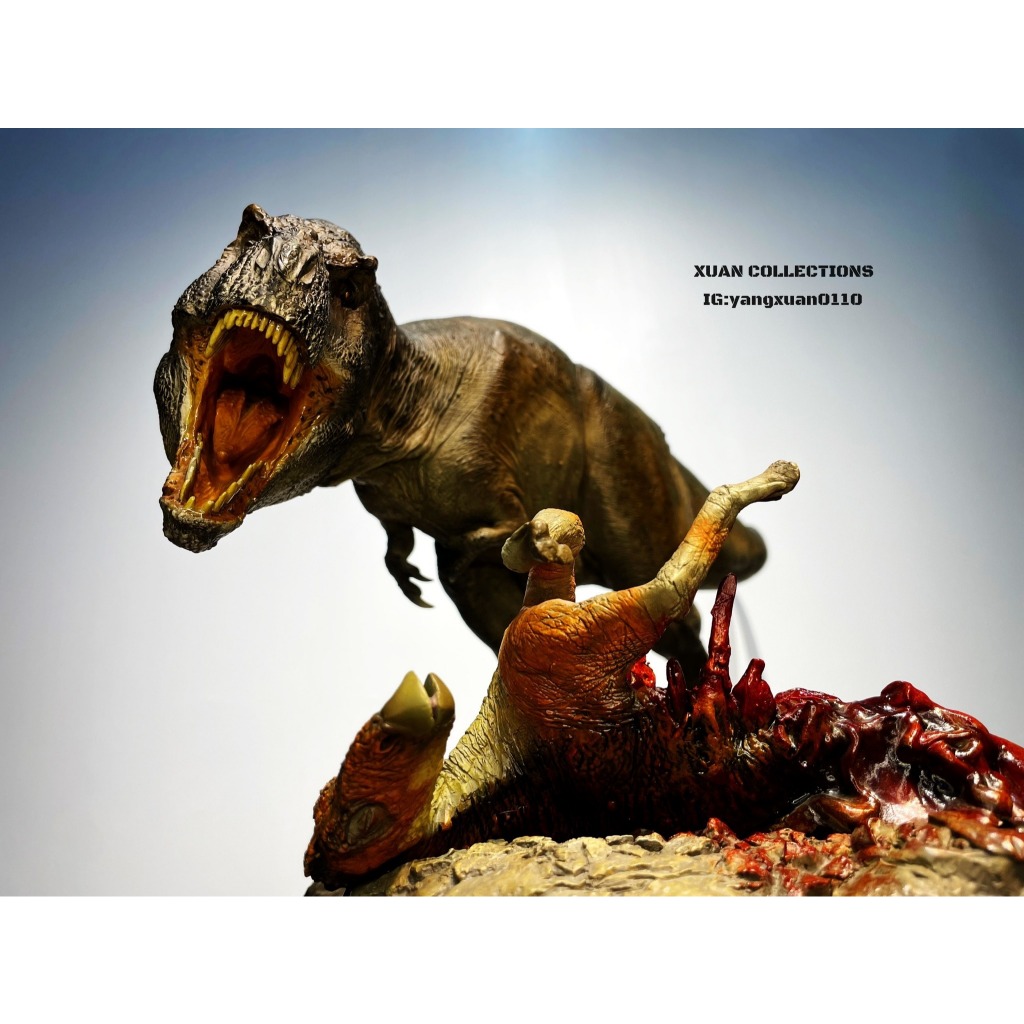 (現貨) Sideshow T-REX 暴龍 EX版 恐龍 古生物 生物 侏羅紀公園 侏羅紀世界 雕像 模型 GK