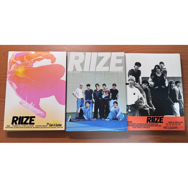 RIIZE - 1ST SINGLE [GET A GUITAR] 首張單曲 空專 韓版/日版