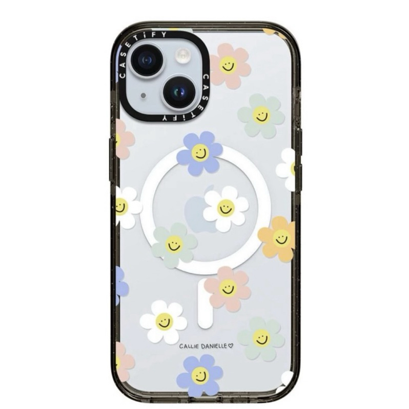 CASETiFY 保護殼 iPhone 15 Plus 繽紛小雛菊（全新)