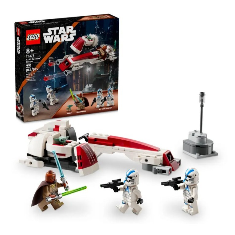 LEGO 75378 BARC 飛行器逃脫STAR WARS星際大戰 樂高公司貨 永和小人國玩具店