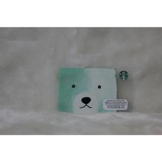 星巴克 STARBUCKS 英國 2016 6129 白熊 可愛動物 隨行卡 儲值卡 星巴克卡 收藏