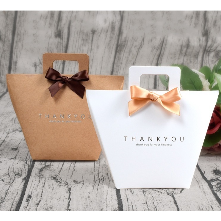 【宜焙】純色簡約小提盒 小提袋造型包裝紙盒 糖果餅乾包裝盒 生日禮物盒 情人節禮物盒