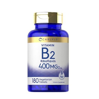 （限量低價）美國進口Carlyle B2維生素B2核黃素400mg片 180片易吸收 b2