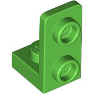 LEGO 6462441 73825 綠色 1x1x2 反向側接 托架 Bright Green