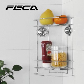 【FECA 非卡】伯爵雙層置物架 (E7)｜品牌旗艦店 免釘免鑽 免打孔 可重複使用